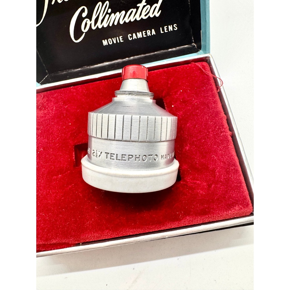 Vintage Bell & Howell 2.5x Telephoto Attachment Movie Camera Lens with Box - Picture 12 of 16